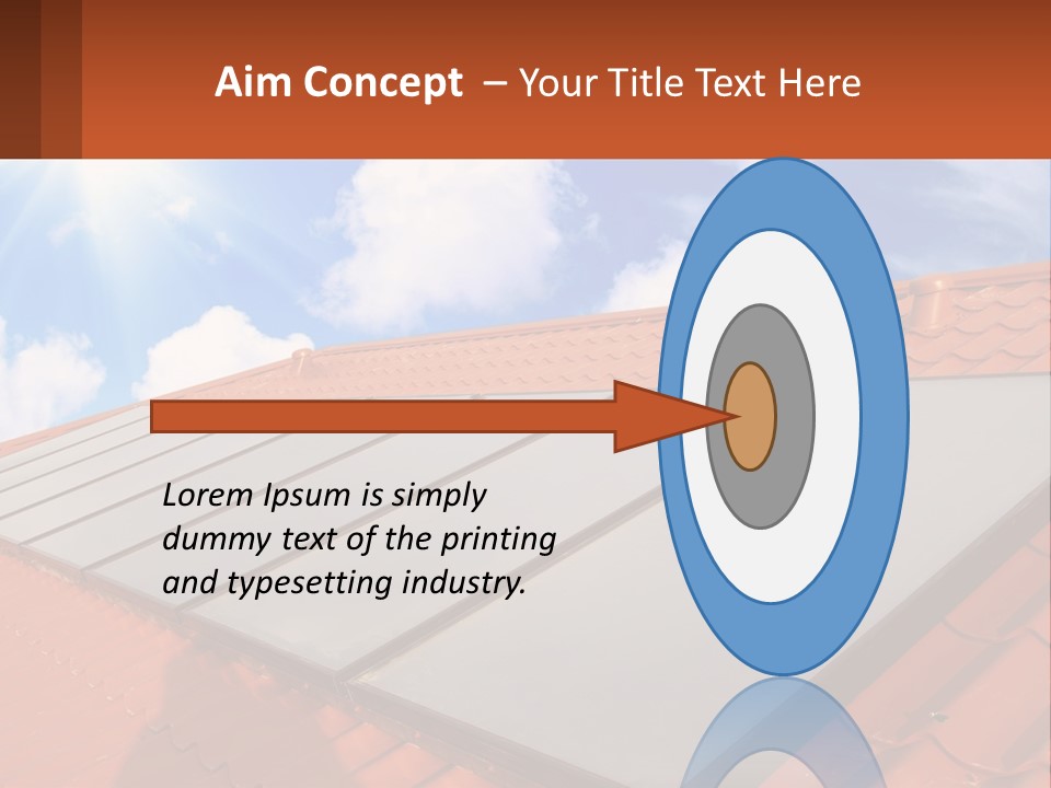 Technology Geliosystem Clouds PowerPoint Template