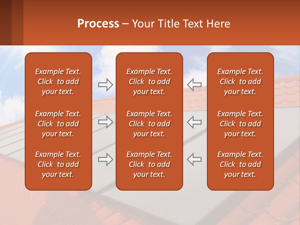 Technology Geliosystem Clouds PowerPoint Template