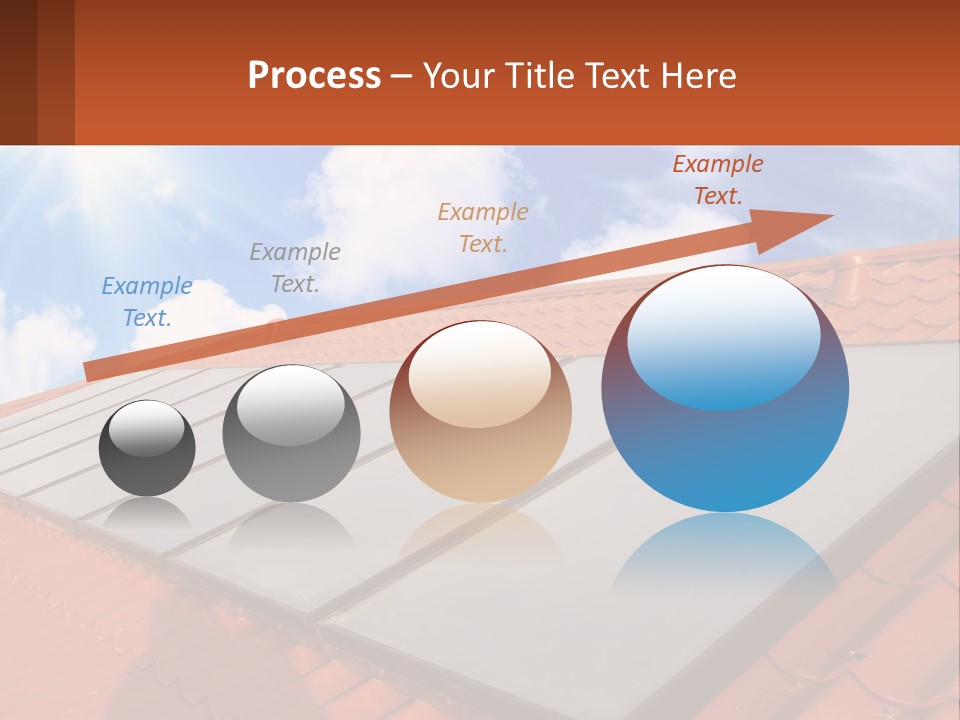 Technology Geliosystem Clouds PowerPoint Template