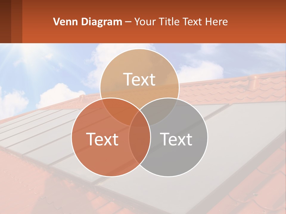 Technology Geliosystem Clouds PowerPoint Template