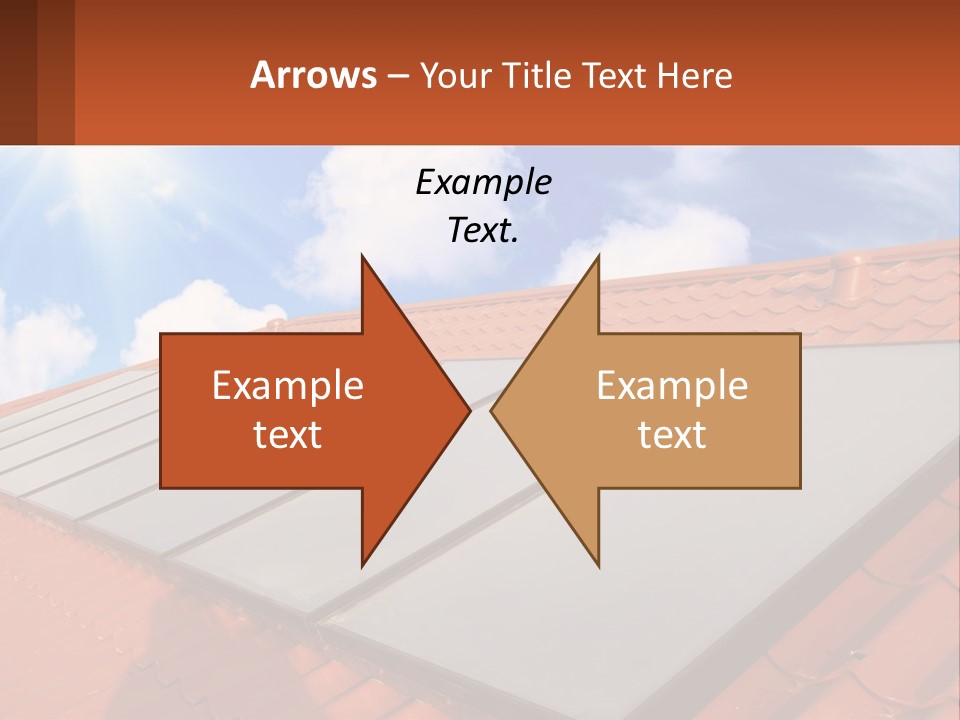 Technology Geliosystem Clouds PowerPoint Template