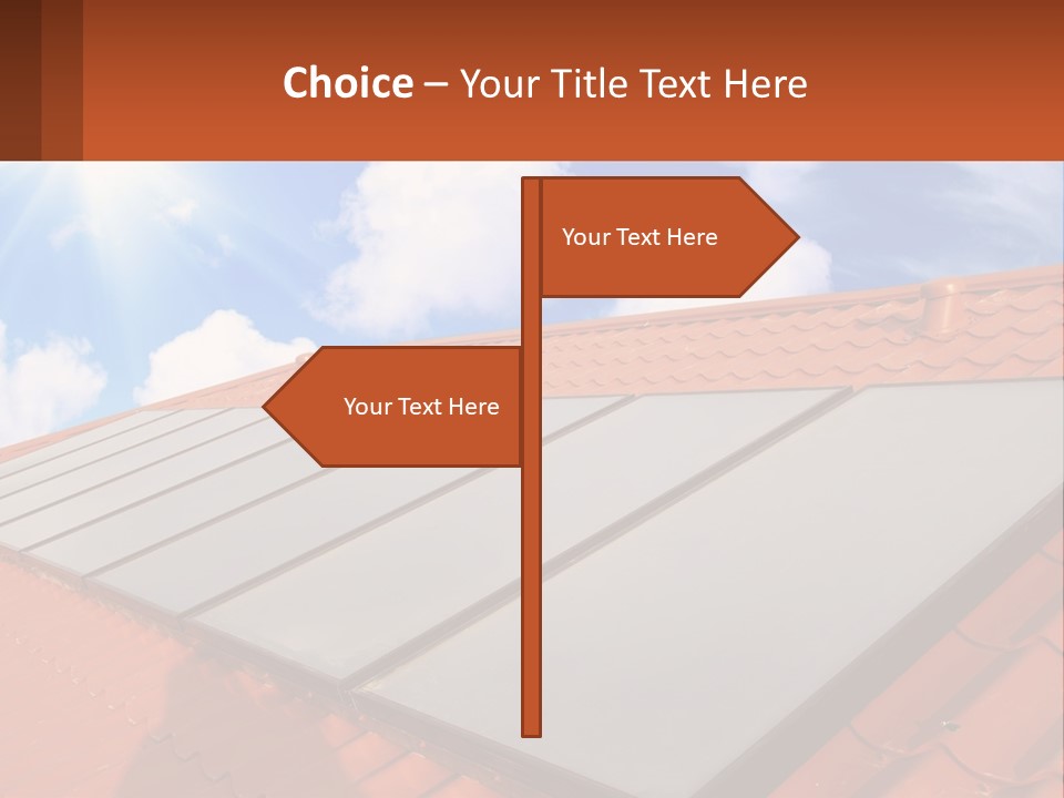 Technology Geliosystem Clouds PowerPoint Template