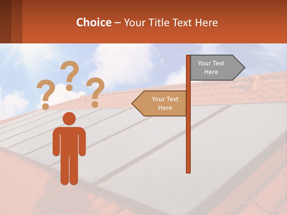 Technology Geliosystem Clouds PowerPoint Template