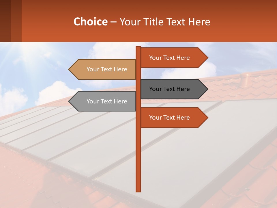 Technology Geliosystem Clouds PowerPoint Template