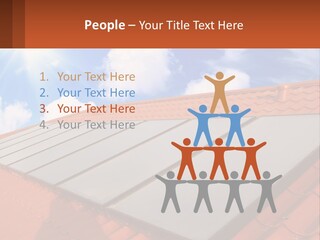 Technology Geliosystem Clouds PowerPoint Template