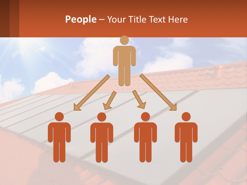 Technology Geliosystem Clouds PowerPoint Template