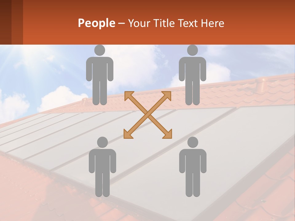 Technology Geliosystem Clouds PowerPoint Template