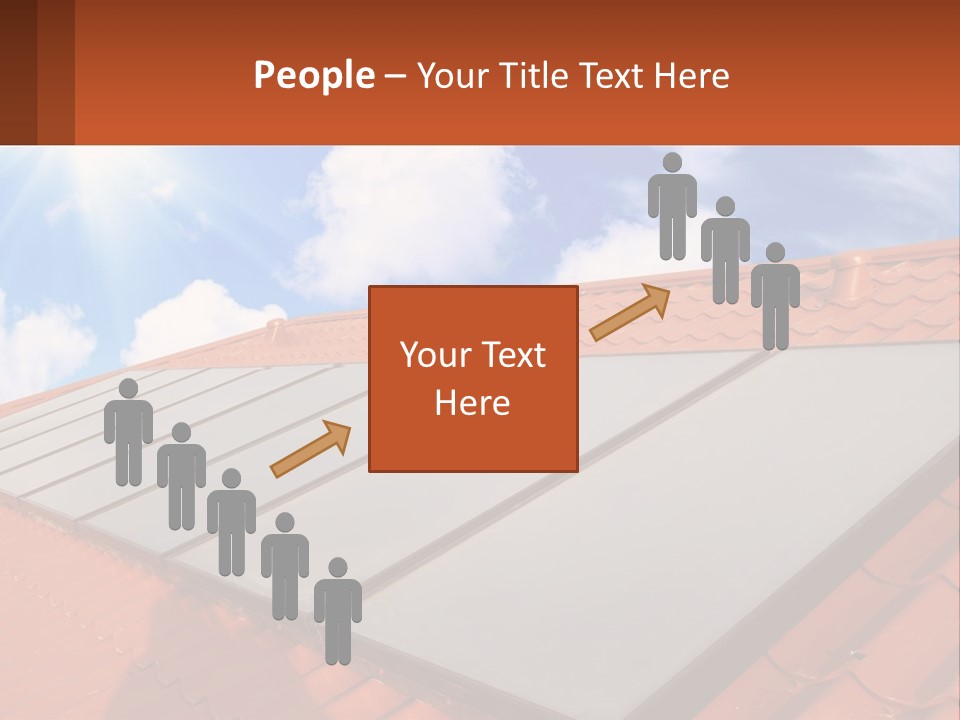 Technology Geliosystem Clouds PowerPoint Template