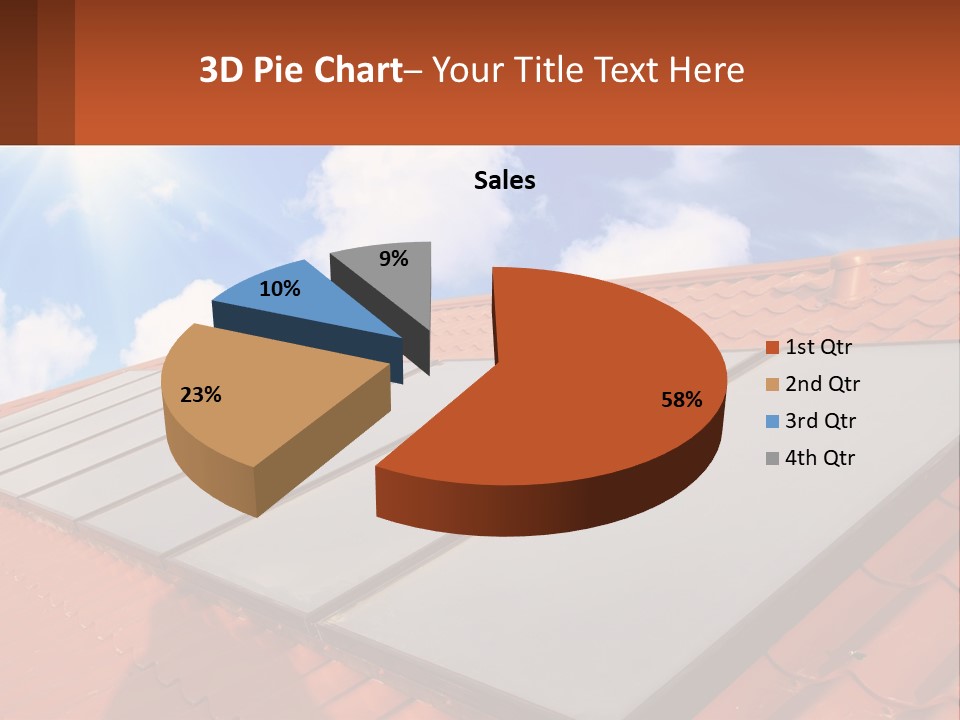 Technology Geliosystem Clouds PowerPoint Template