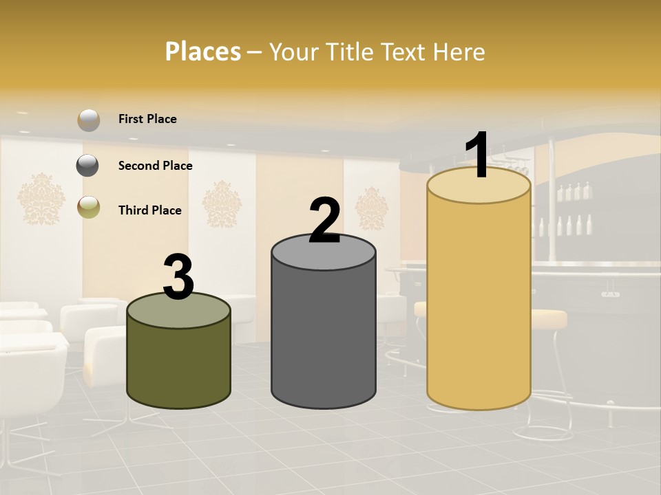 Black Yellow Design PowerPoint Template