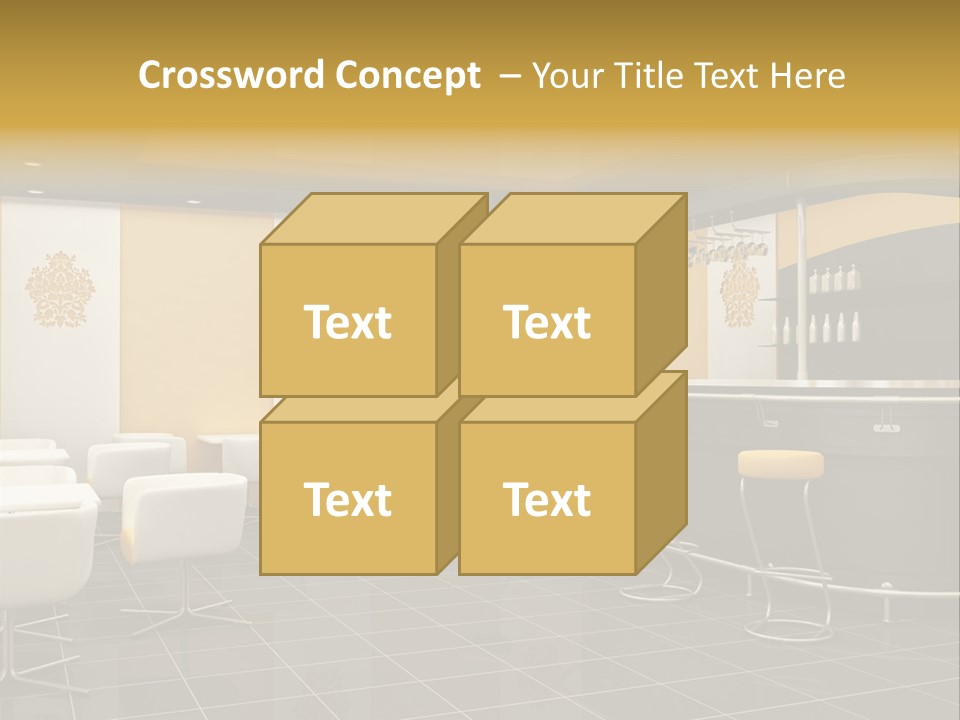 Black Yellow Design PowerPoint Template