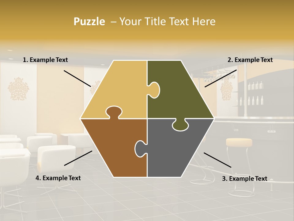 Black Yellow Design PowerPoint Template
