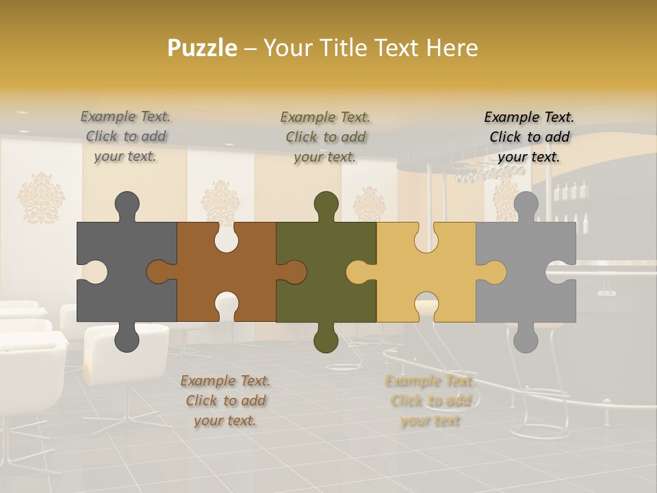 Black Yellow Design PowerPoint Template