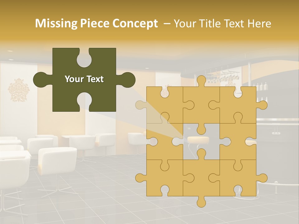Black Yellow Design PowerPoint Template