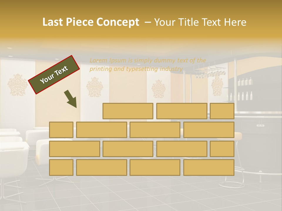 Black Yellow Design PowerPoint Template