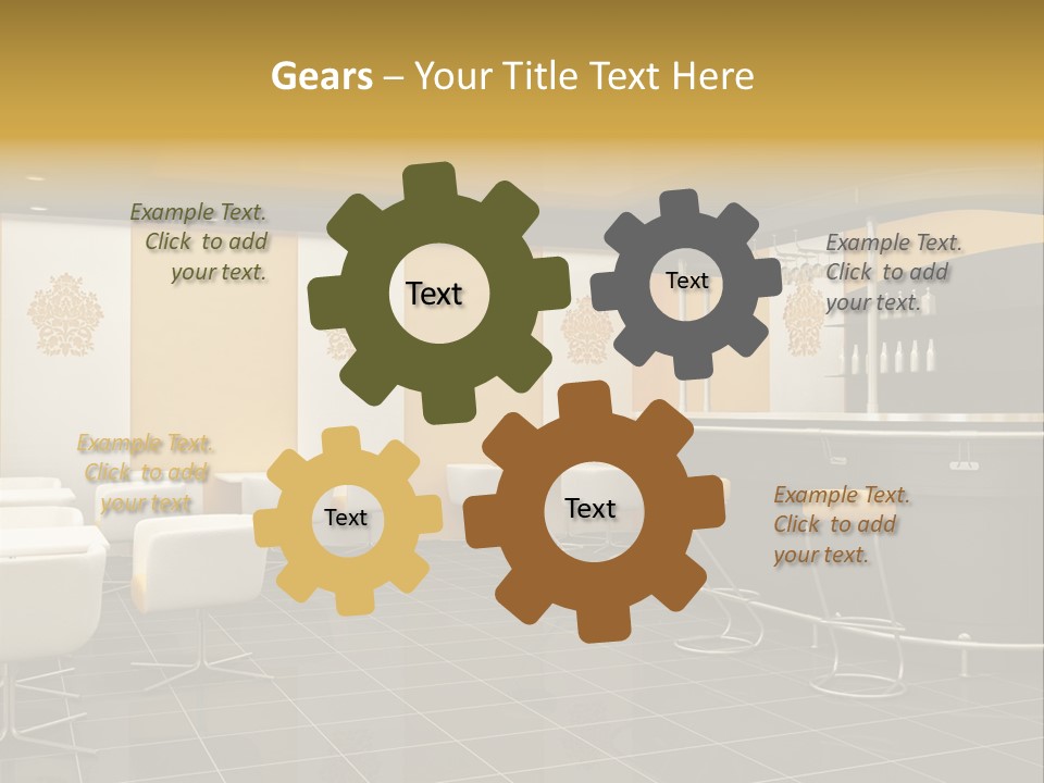 Black Yellow Design PowerPoint Template