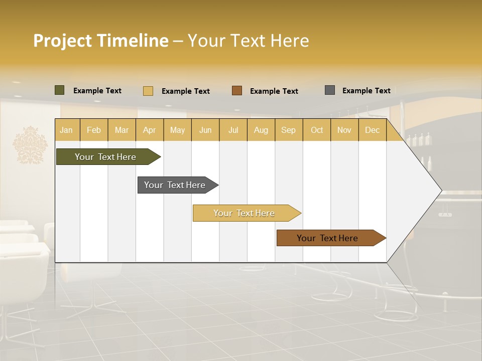 Black Yellow Design PowerPoint Template