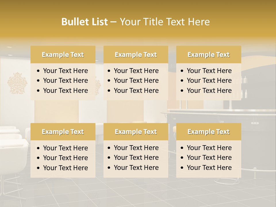 Black Yellow Design PowerPoint Template