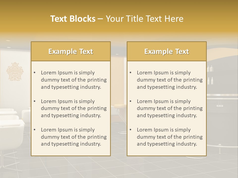 Black Yellow Design PowerPoint Template