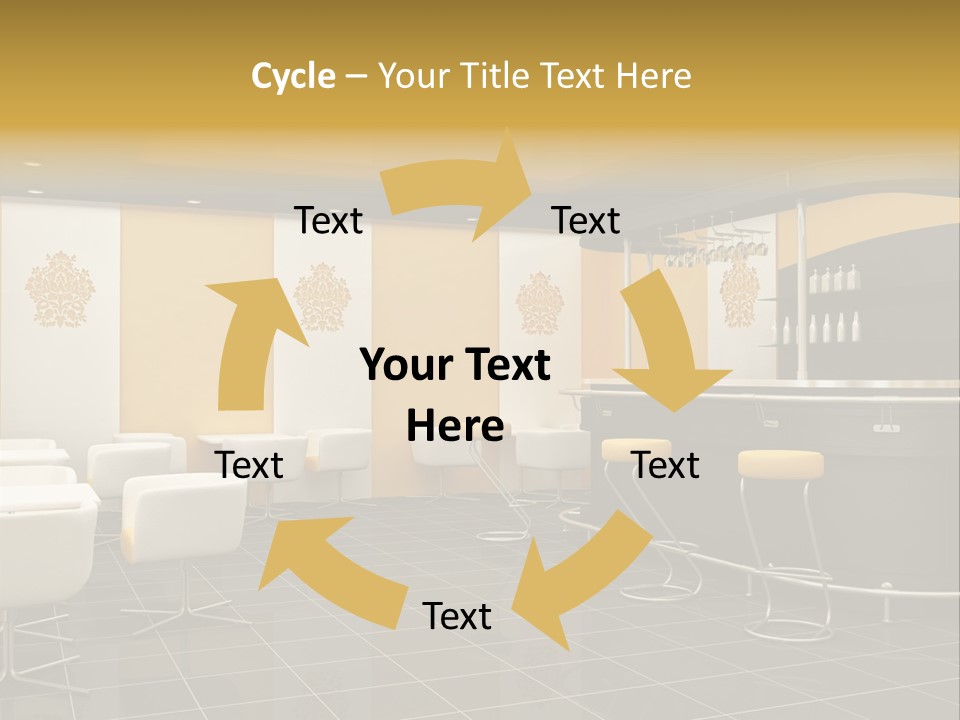 Black Yellow Design PowerPoint Template