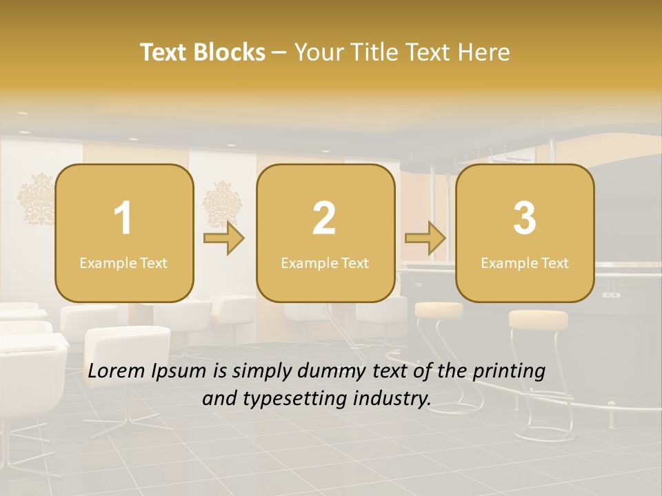 Black Yellow Design PowerPoint Template
