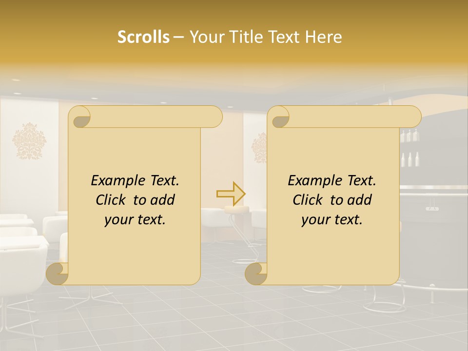Black Yellow Design PowerPoint Template