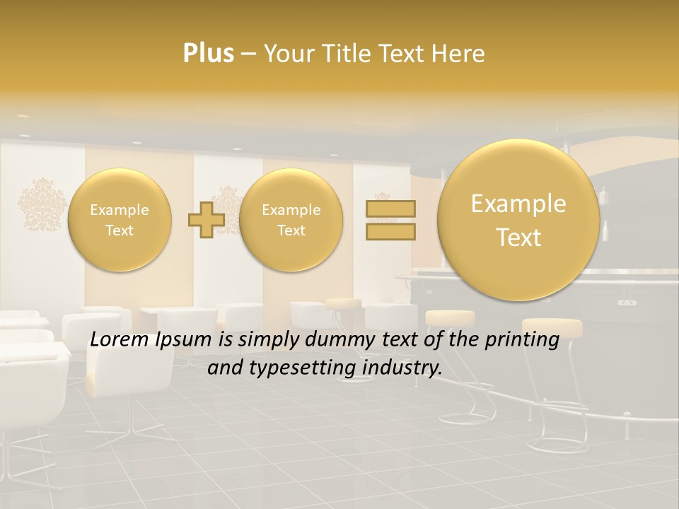 Black Yellow Design PowerPoint Template