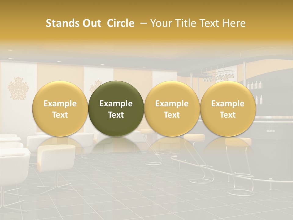 Black Yellow Design PowerPoint Template