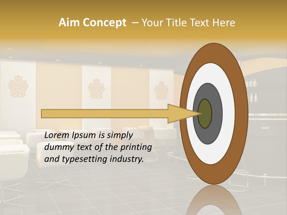 Black Yellow Design PowerPoint Template