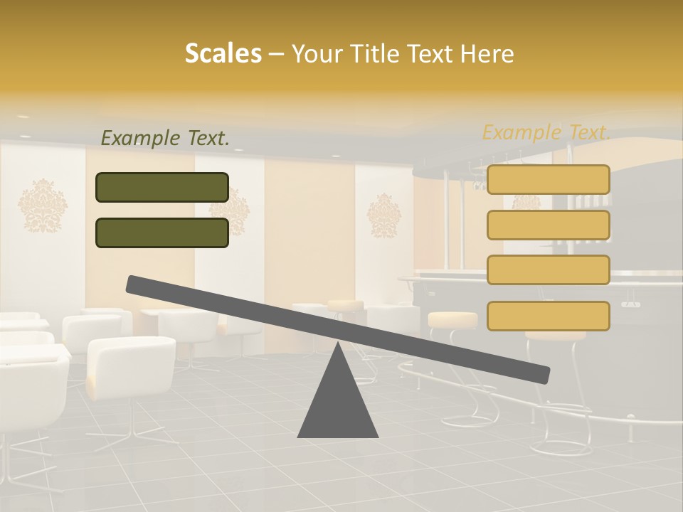Black Yellow Design PowerPoint Template