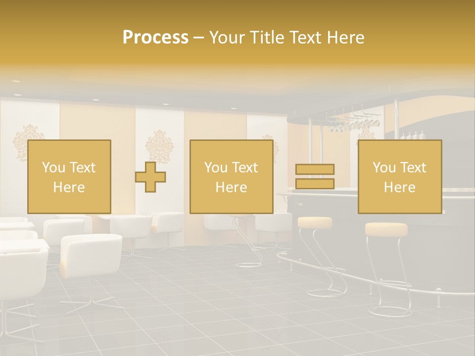Black Yellow Design PowerPoint Template