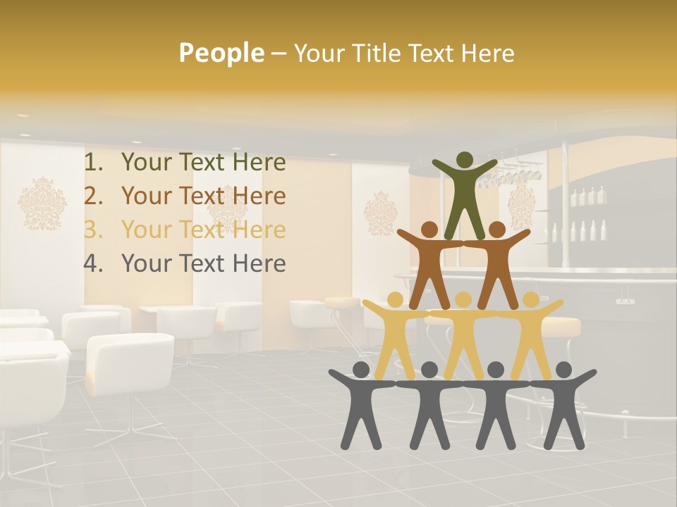 Black Yellow Design PowerPoint Template