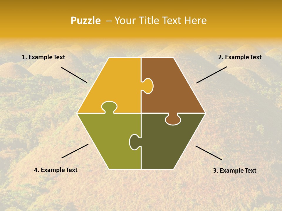 Peaceful Outdoor Tourist PowerPoint Template