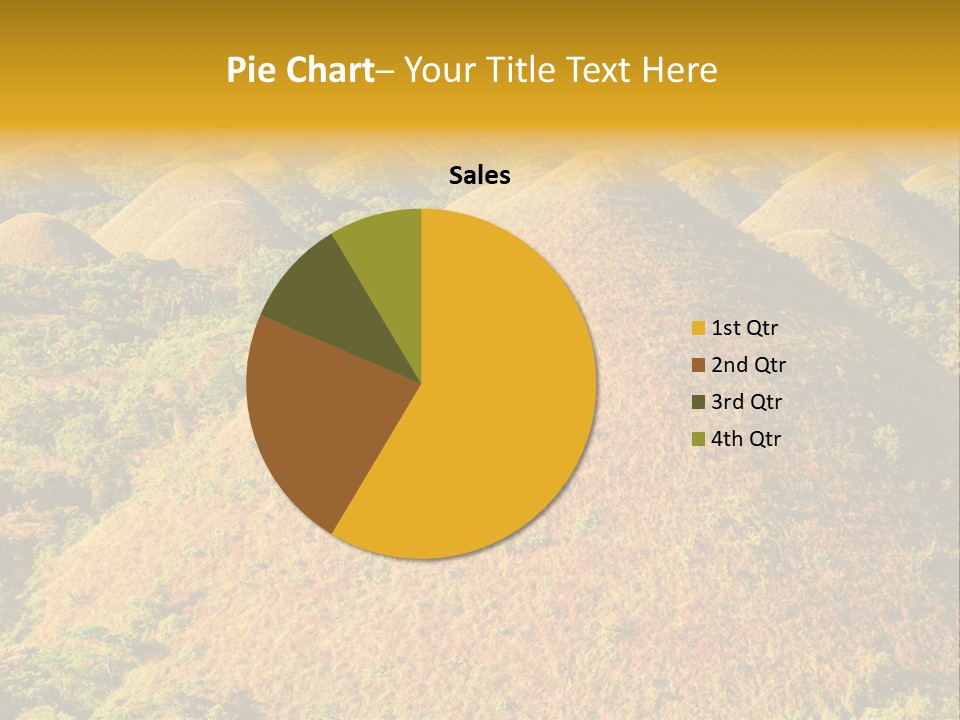 Peaceful Outdoor Tourist PowerPoint Template