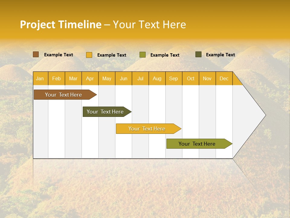 Peaceful Outdoor Tourist PowerPoint Template