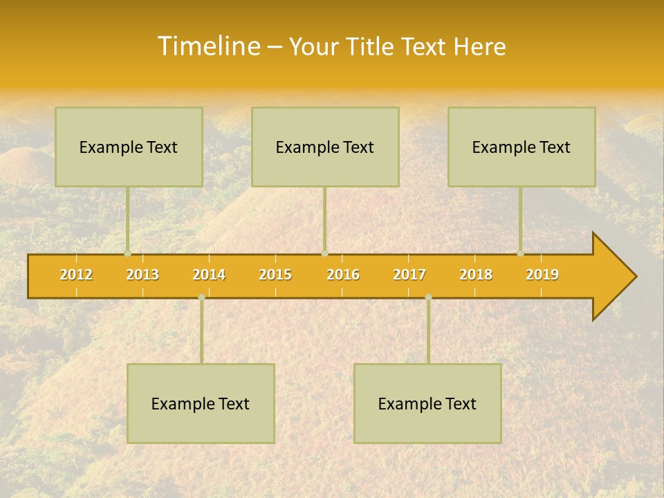 Peaceful Outdoor Tourist PowerPoint Template
