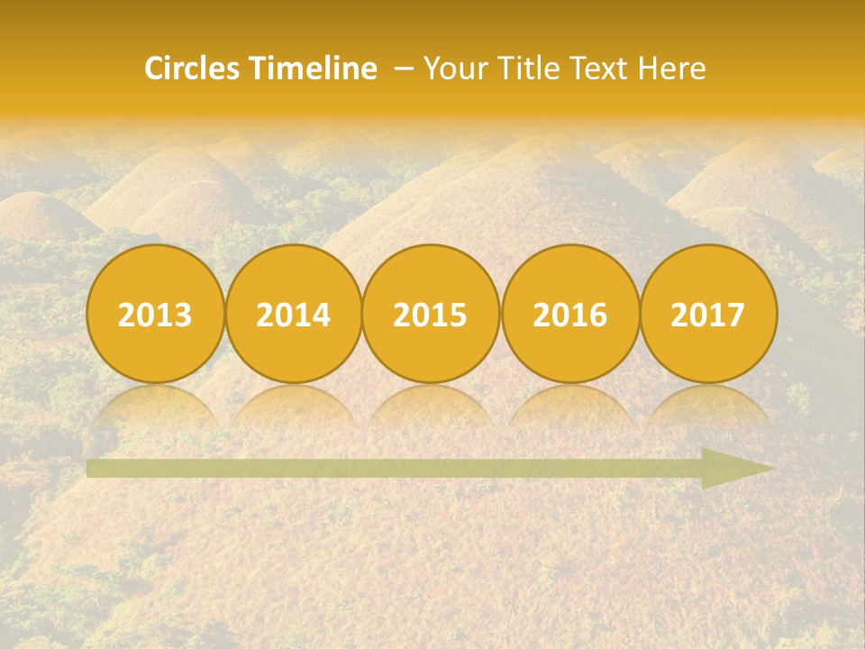 Peaceful Outdoor Tourist PowerPoint Template