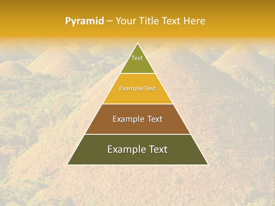 Peaceful Outdoor Tourist PowerPoint Template