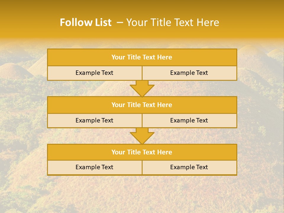 Peaceful Outdoor Tourist PowerPoint Template