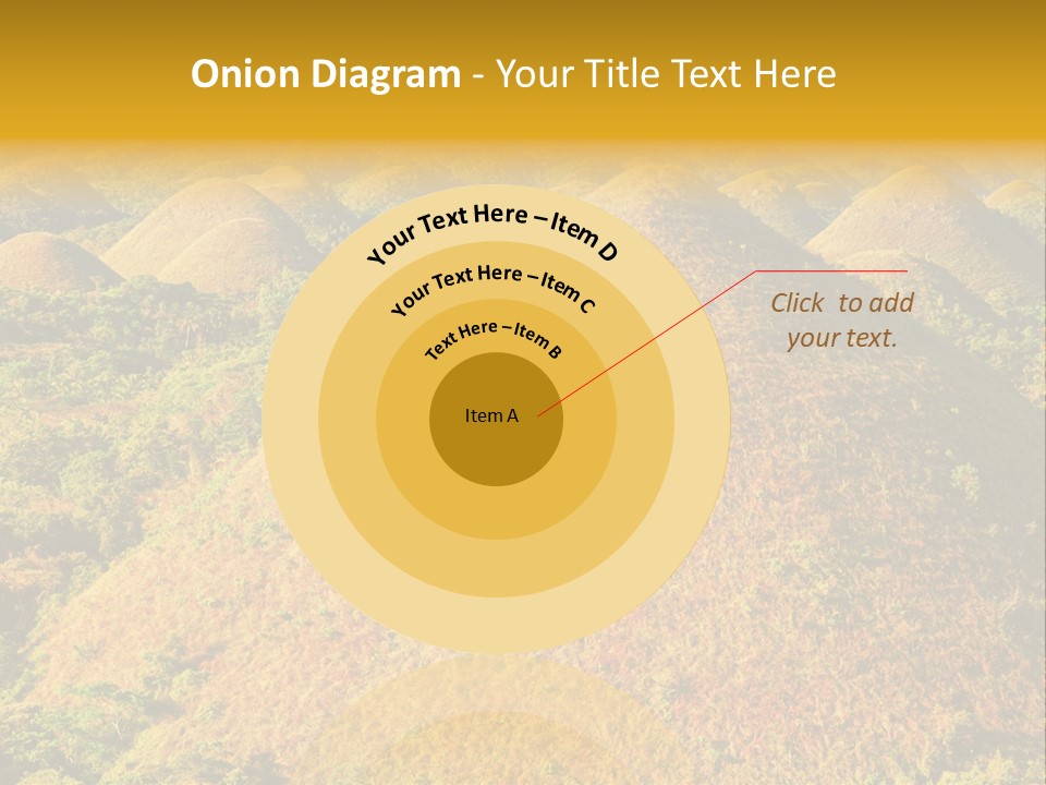 Peaceful Outdoor Tourist PowerPoint Template