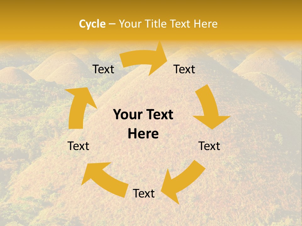 Peaceful Outdoor Tourist PowerPoint Template