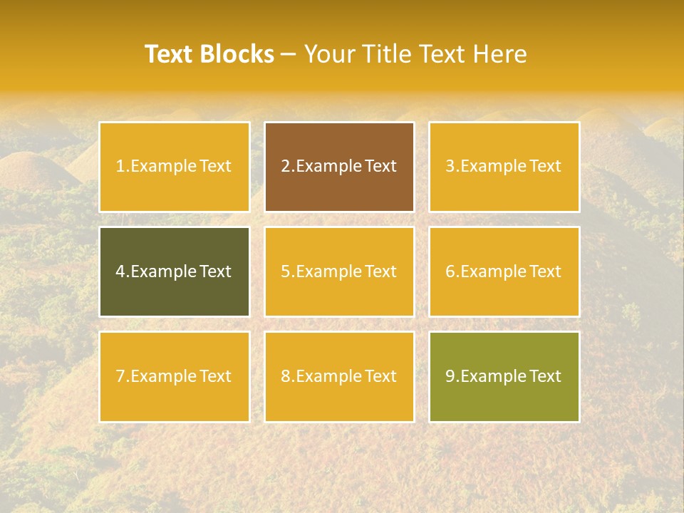 Peaceful Outdoor Tourist PowerPoint Template