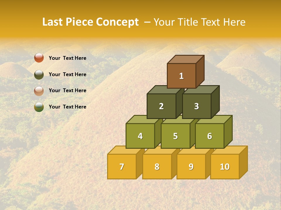 Peaceful Outdoor Tourist PowerPoint Template