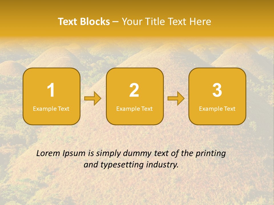 Peaceful Outdoor Tourist PowerPoint Template