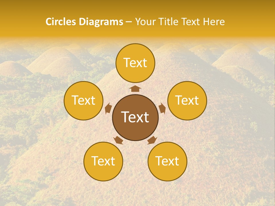 Peaceful Outdoor Tourist PowerPoint Template