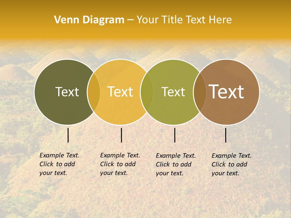 Peaceful Outdoor Tourist PowerPoint Template