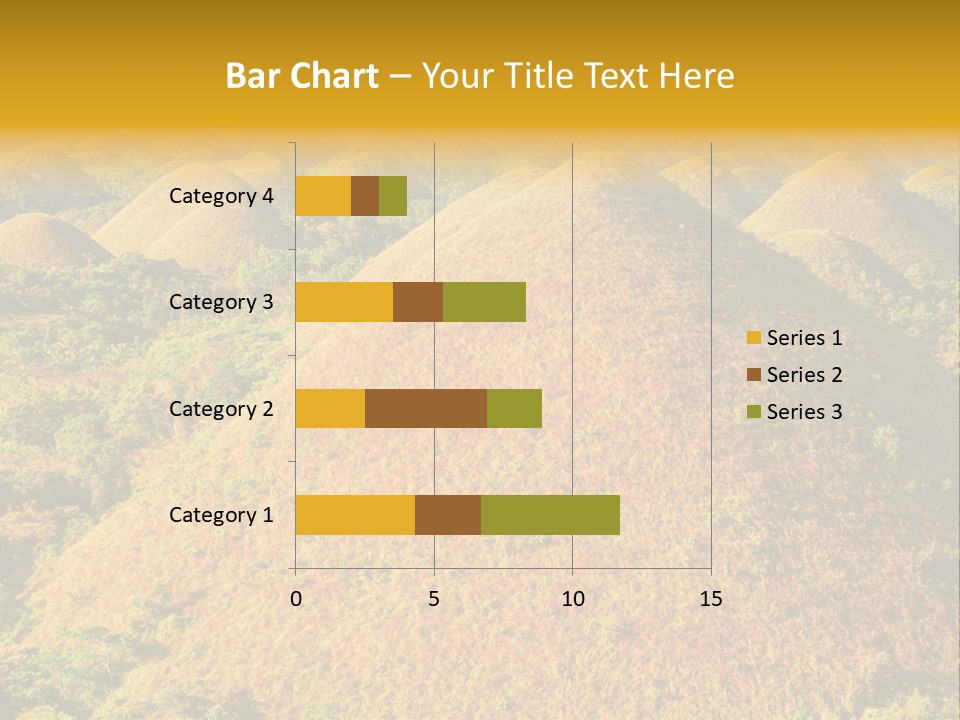 Peaceful Outdoor Tourist PowerPoint Template