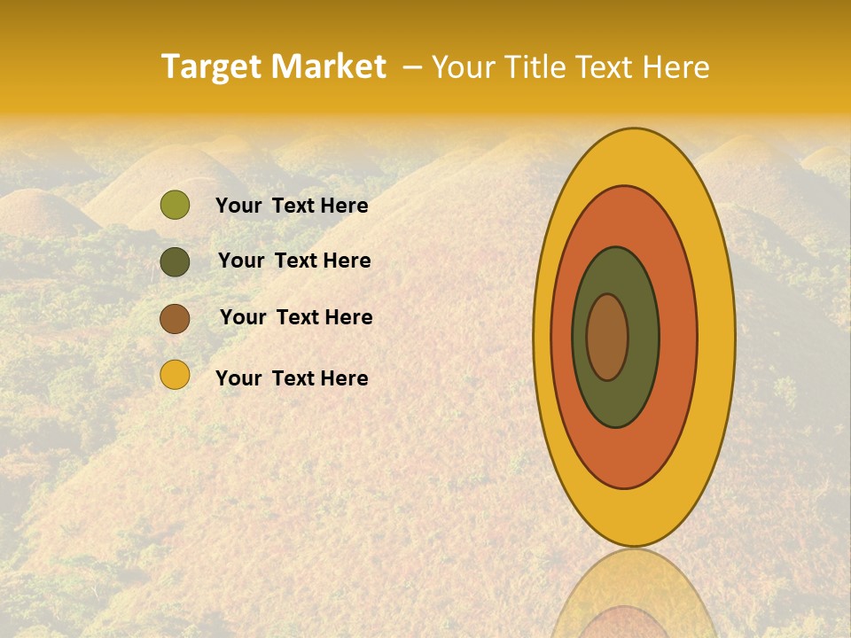 Peaceful Outdoor Tourist PowerPoint Template