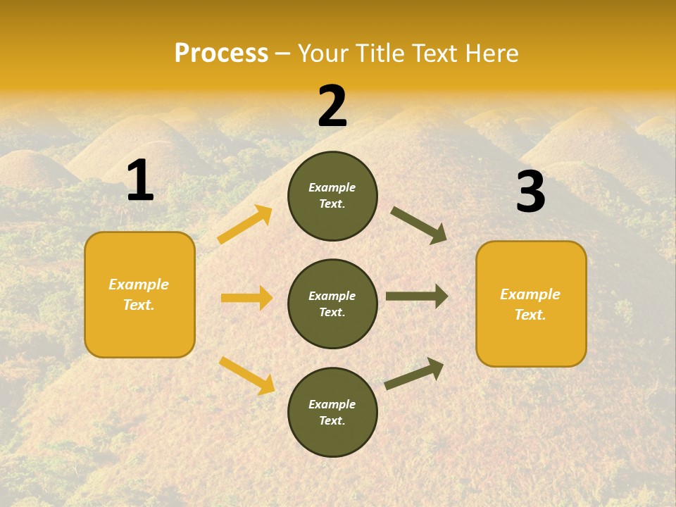 Peaceful Outdoor Tourist PowerPoint Template