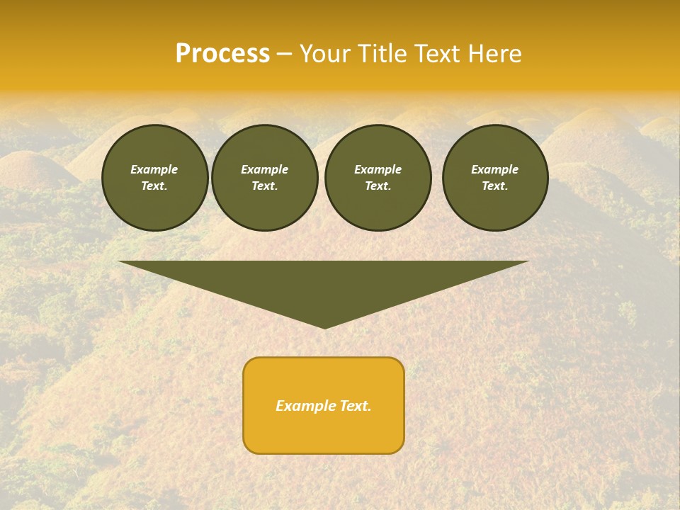 Peaceful Outdoor Tourist PowerPoint Template